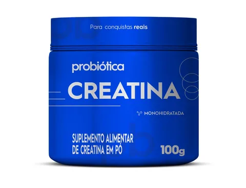 Creatina Probiótica 100g — embalagem