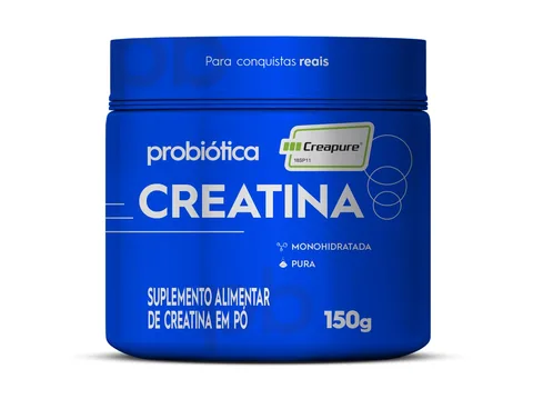 Creatina Creapure Probiótica 150g — embalagem