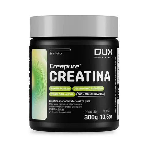 Creatina Creapure DUX 300g — embalagem