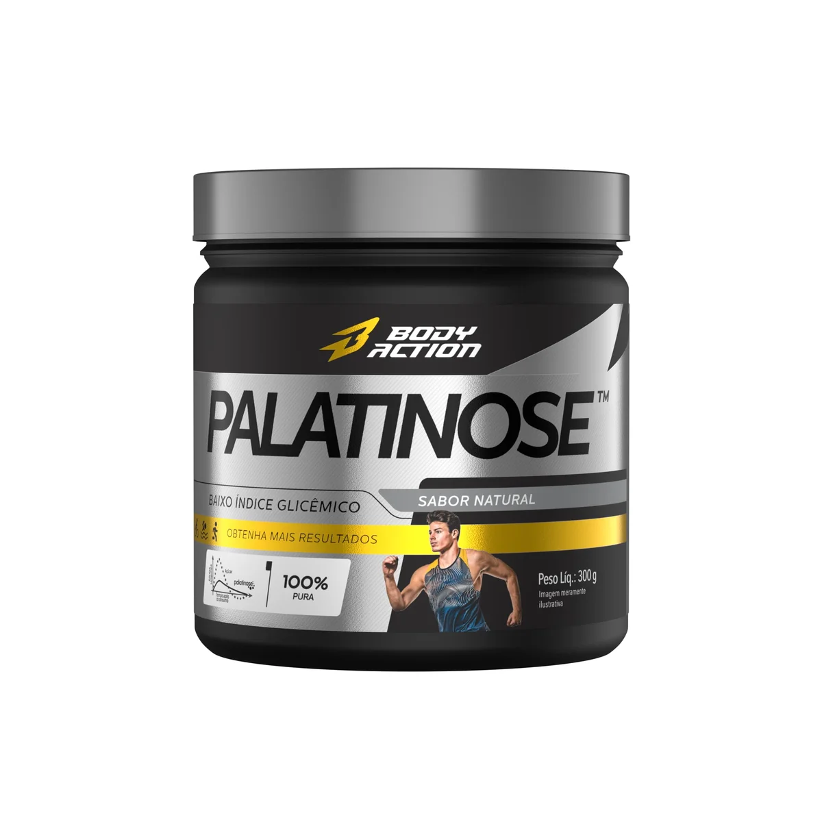 Palatinose Body Action Natural 300 g — embalagem