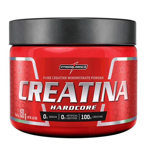 Creatina Hardcore Integralmédica 150g — embalagem
