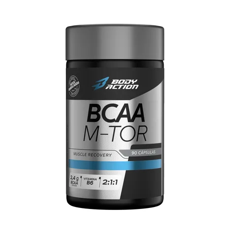 BCAA M-Tor Body Action 90 cápsulas — embalagem