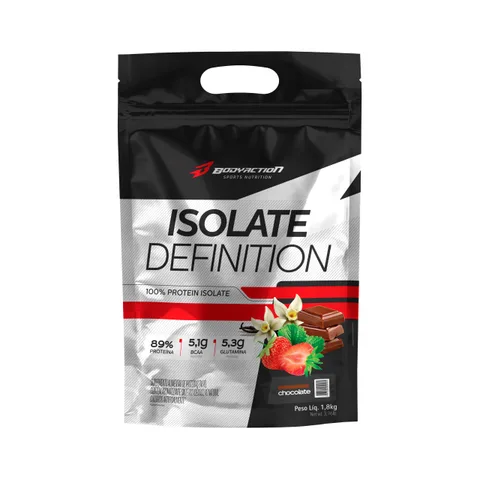 Isolate Definition Body Action Chocolate refil 1,8 kg — embalagem