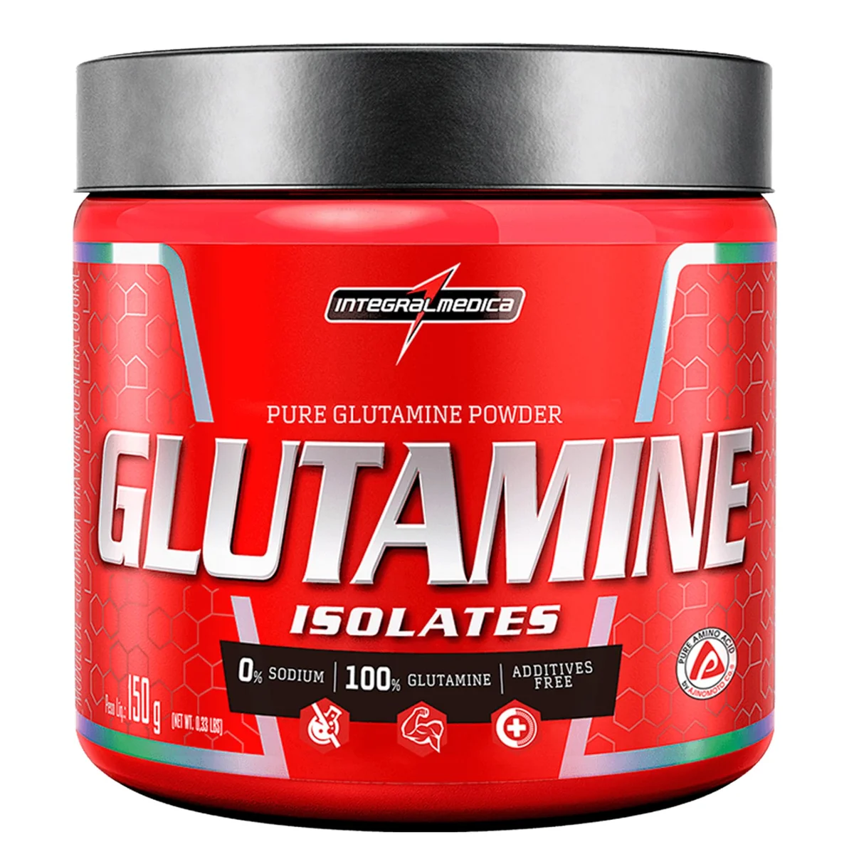 Glutamina 150 g Integralmédica — embalagem
