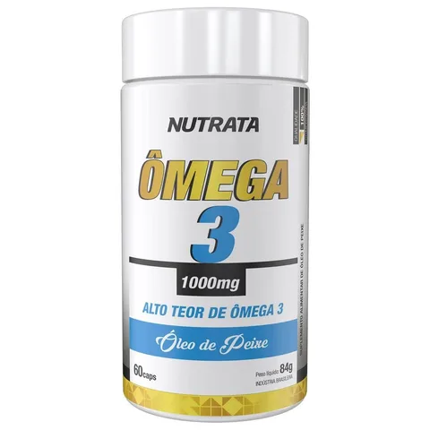 Ômega 3 Nutrata 60 cápsulas — embalagem