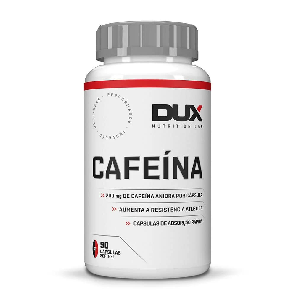 Cafeína DUX 90 cápsulas — embalagem