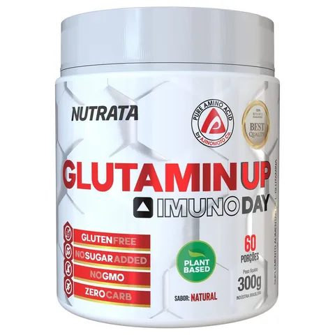 Glutamina Up Nutrata 300 g — embalagem