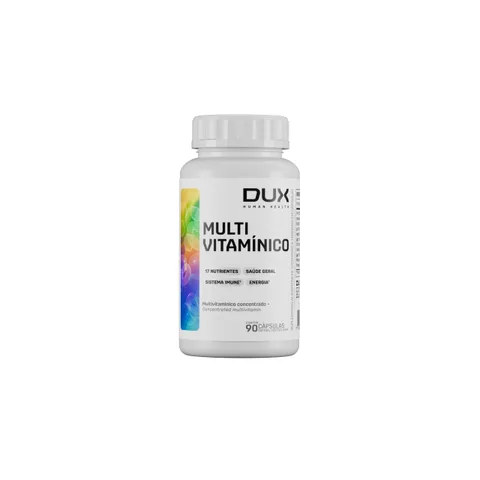 Multivitamínico DUX 90 cápsulas — embalagem