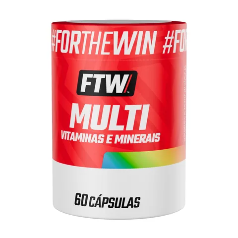Multivitamínico FTW 60 cápsulas — embalagem