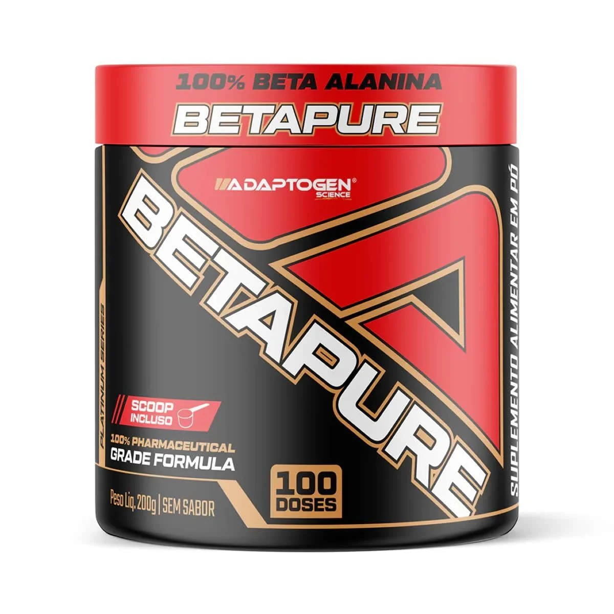 Betapure Adaptogen 200 g — embalagem