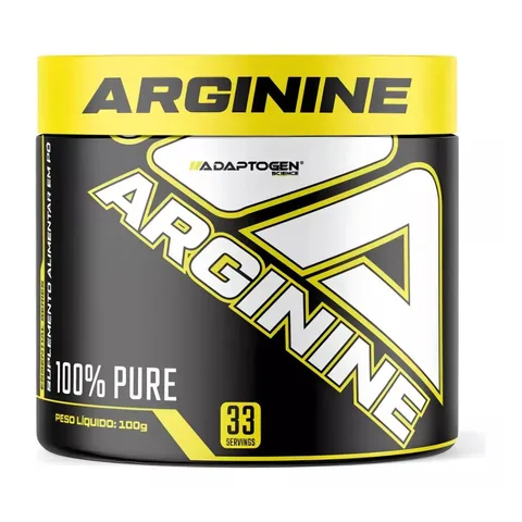 Arginina Adaptogen 100 g — embalagem
