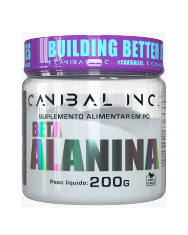 Beta-Alanina Canibal 200 g — embalagem