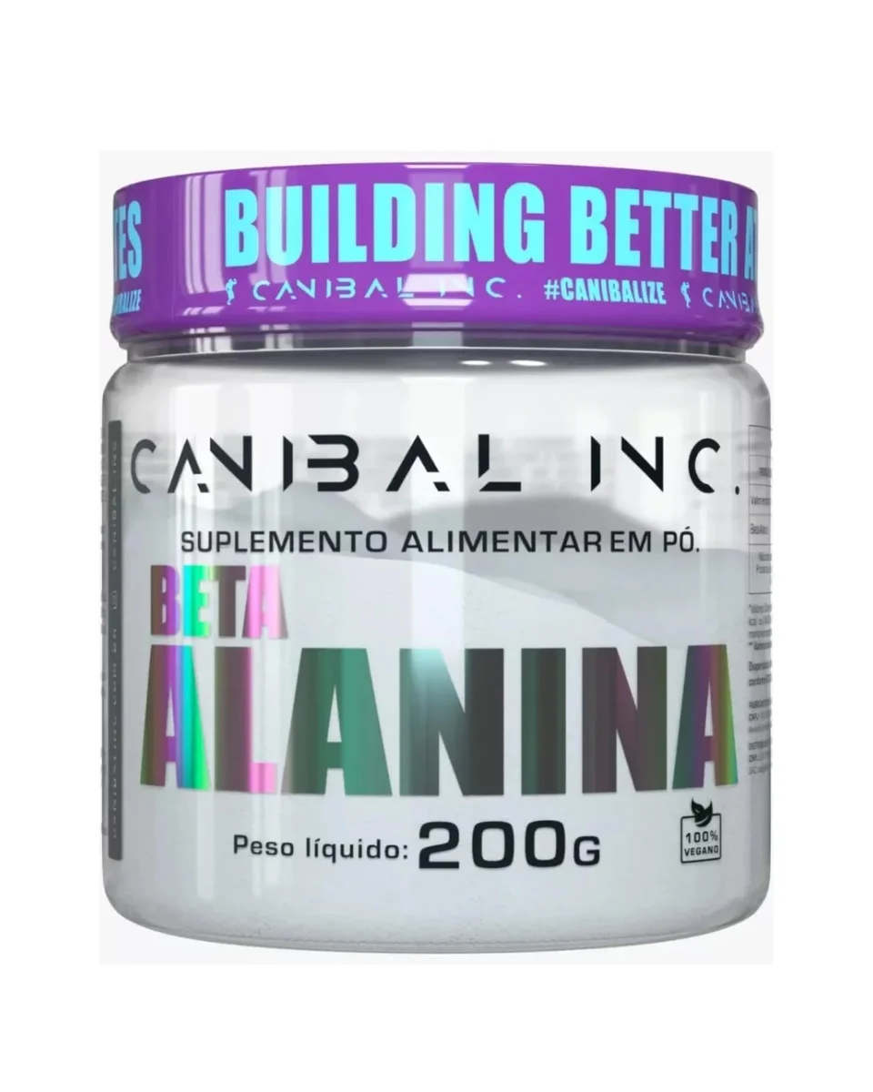 Beta-Alanina Canibal 200 g — embalagem