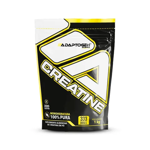 Creatina Adaptogen Refil 1kg — embalagem