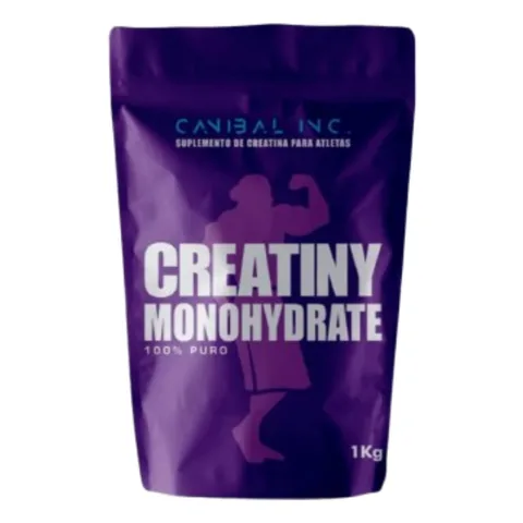 Creatina Canibal Creatiny Refil 1kg — embalagem