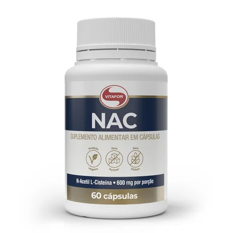 NAC 60 cápsulas Vitafor — embalagem