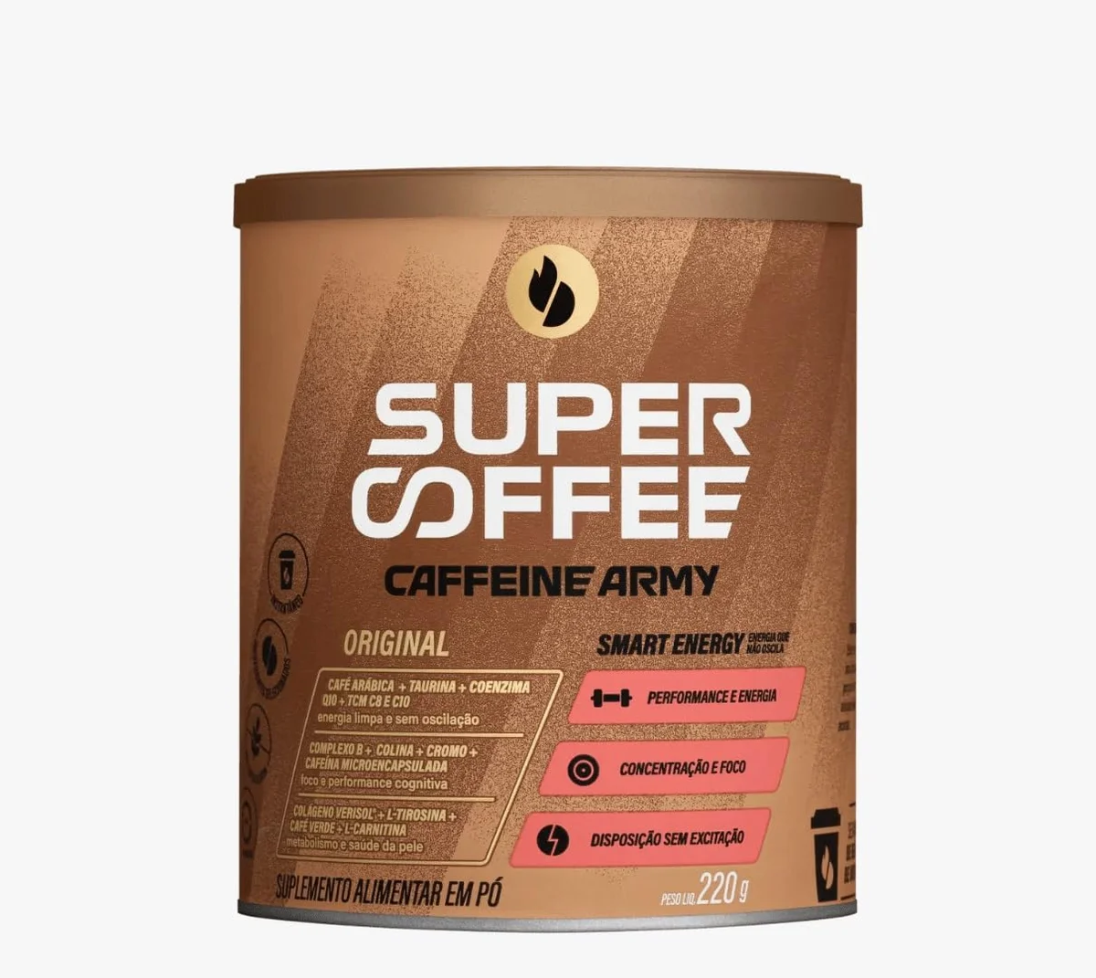 SuperCoffee Original 220 g — embalagem Classic Size