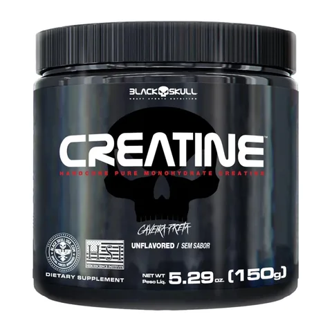 Creatina Black Skull 150g — embalagem