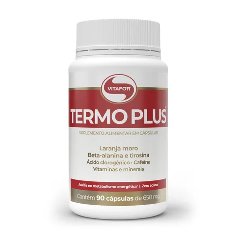Termo Plus Vitafor 90 cápsulas — embalagem