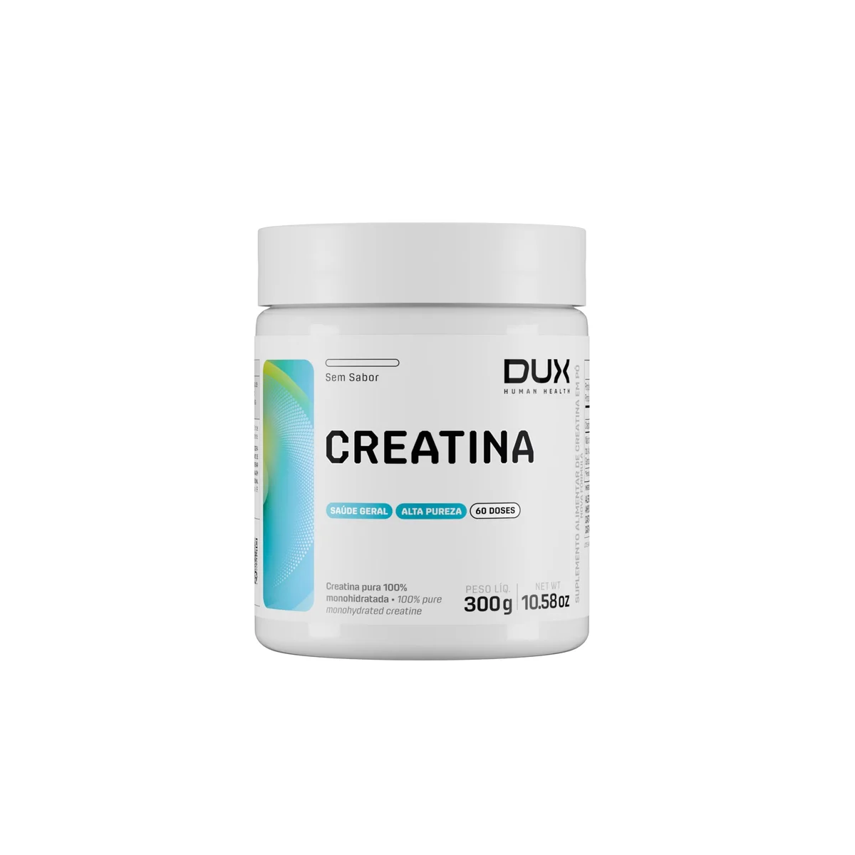 Creatina DUX 300g — embalagem