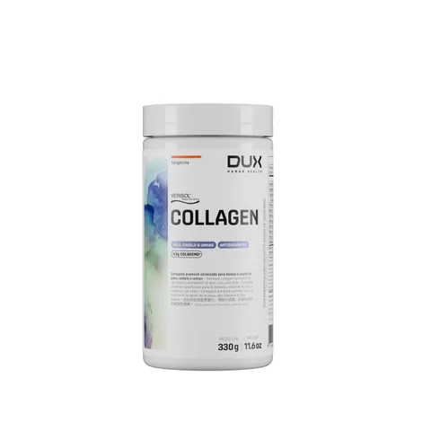 Collagen DUX Tangerina 330 g — embalagem