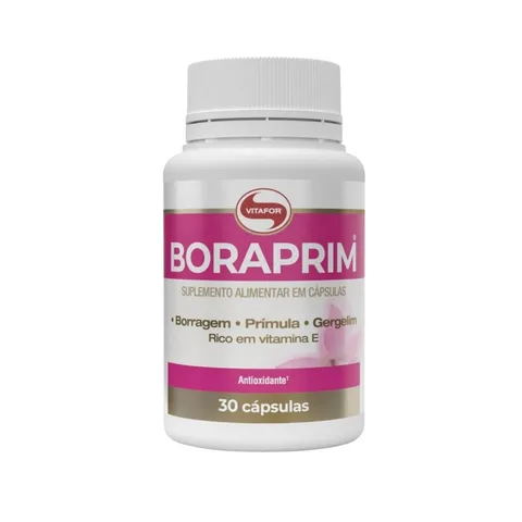 Boraprim 30 cápsulas Vitafor — embalagem