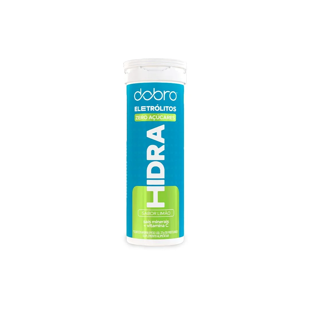 Hidra Eletrólitos Dobro Limão tubo 37 g — embalagem