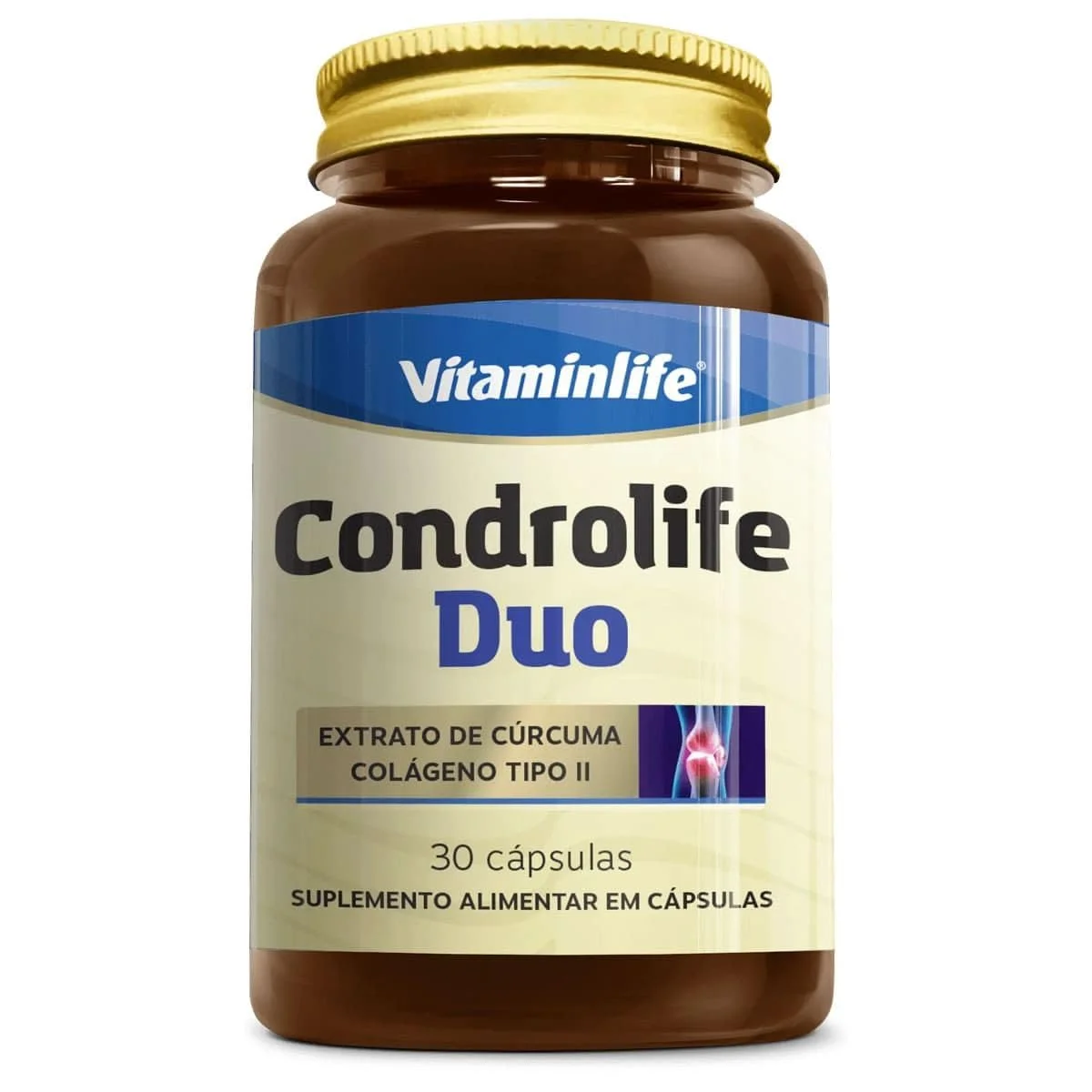 Condrolife Duo Vitaminlife 30 cápsulas — embalagem