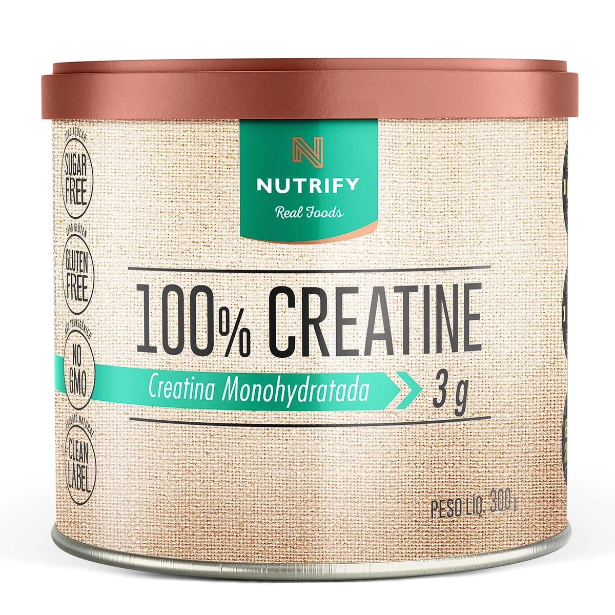 Creatina Nutrify 300g — embalagem