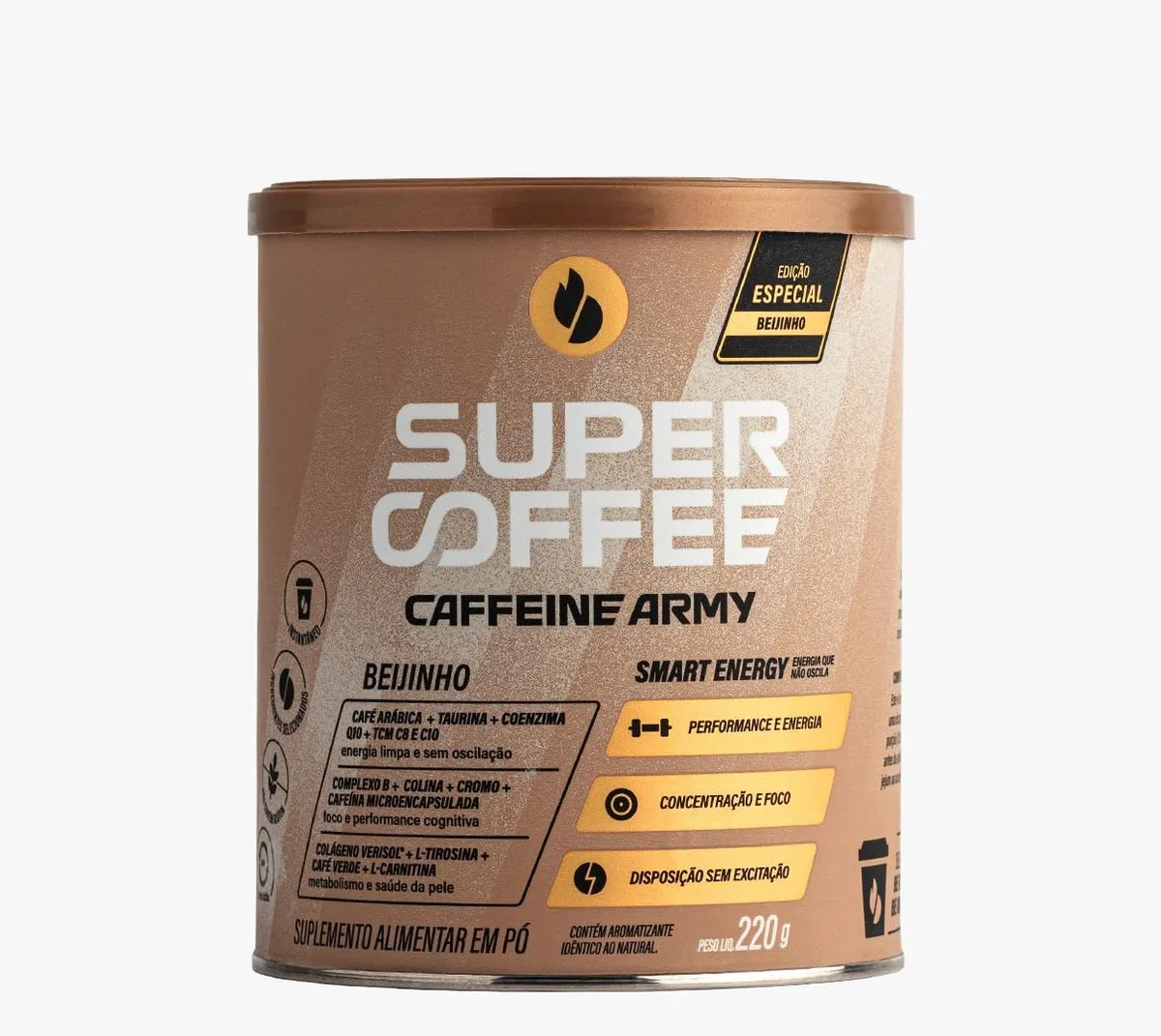 SuperCoffee Beijinho 220 g — embalagem Classic Size