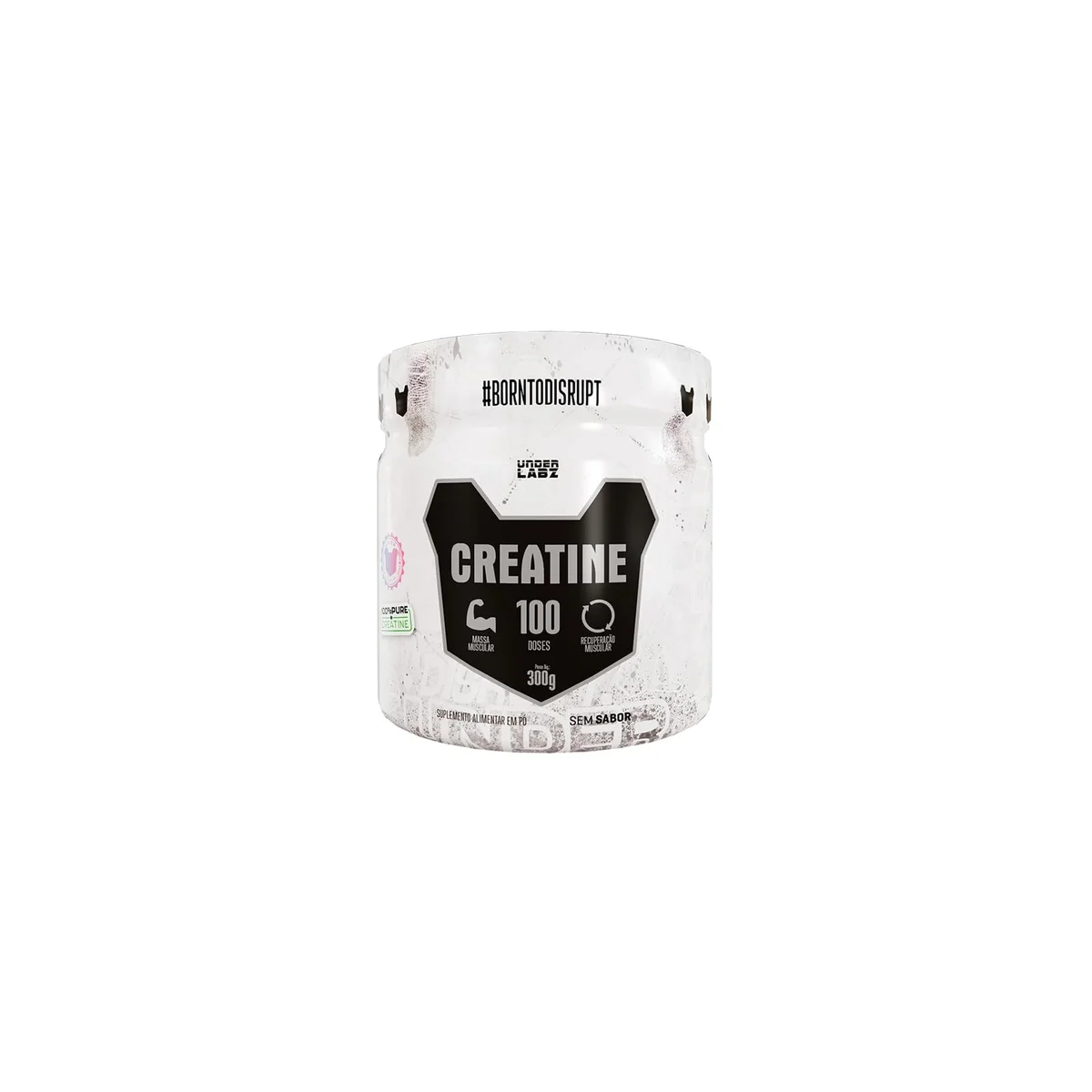 Creatina Under Labz 300g — embalagem
