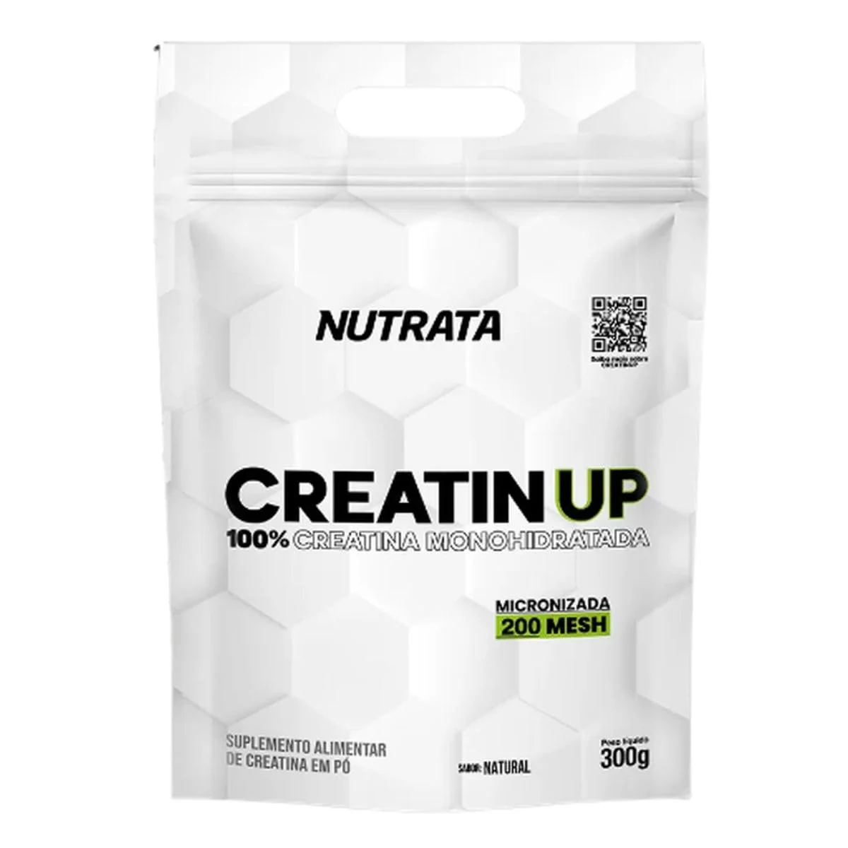 Creatina Up Nutrata Refil 300g — embalagem