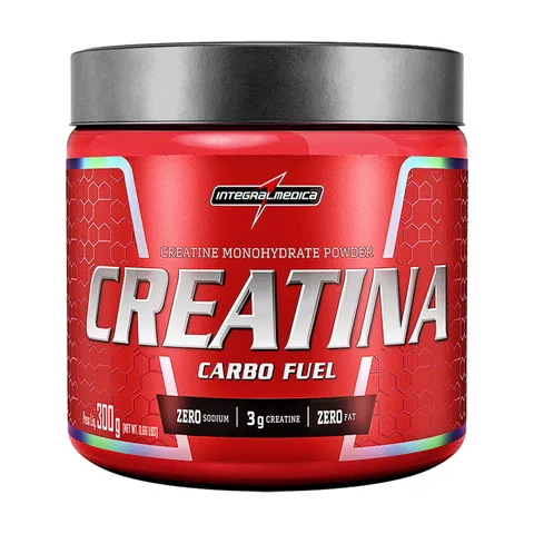 Creatina Carbo Fuel Integralmédica Neutro 300g — embalagem