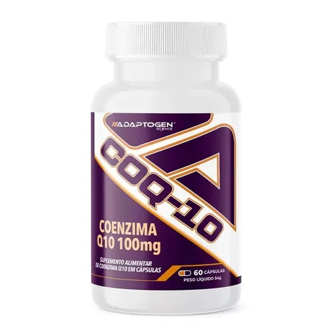 Coenzima Q10 Adaptogen 60 cápsulas — embalagem