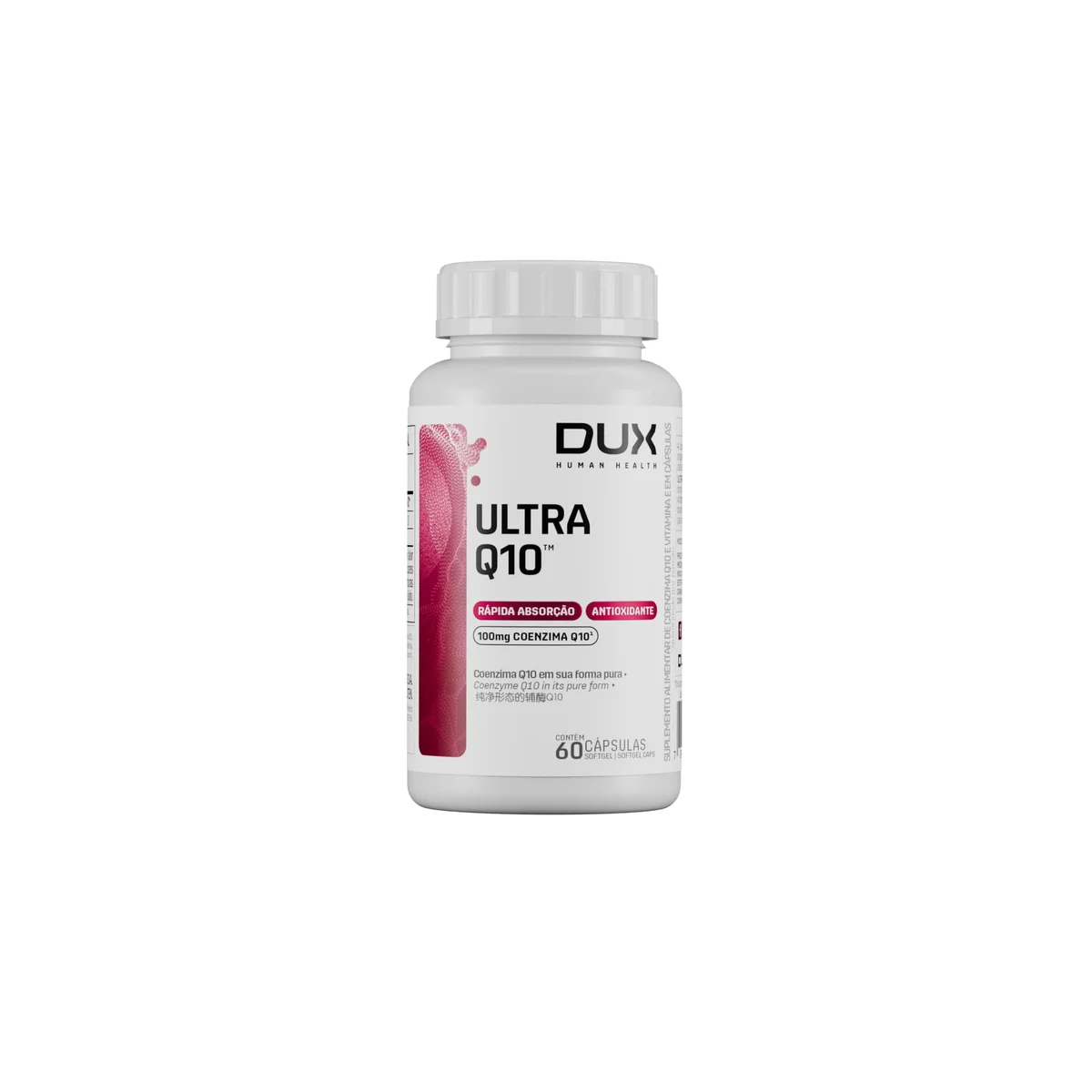 Ultra Q10 DUX 60 cápsulas — embalagem
