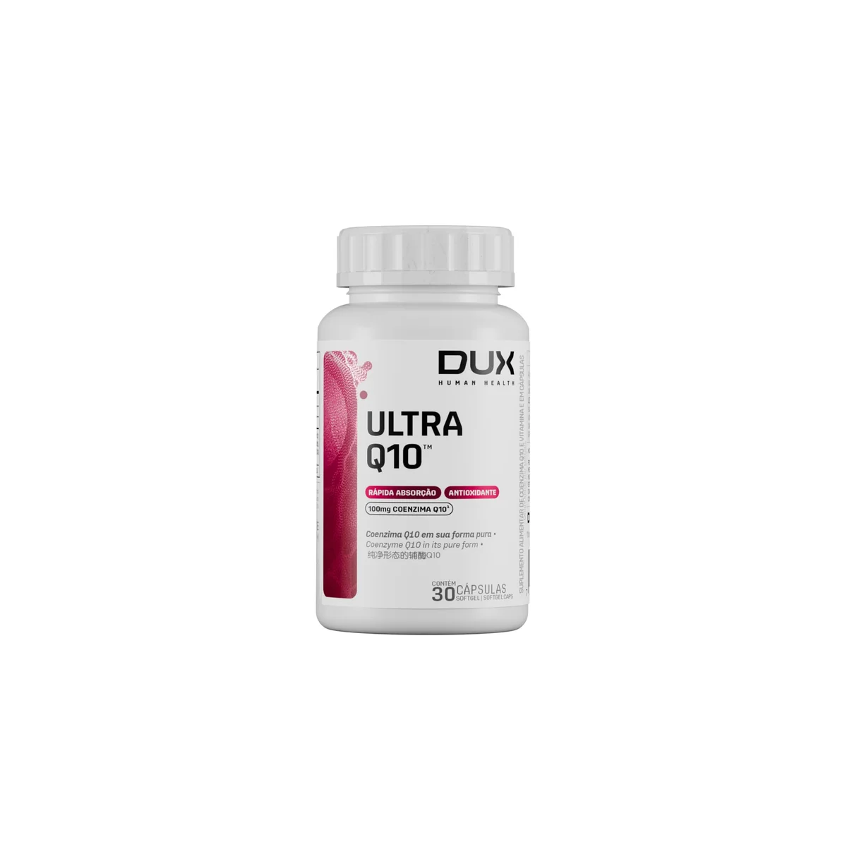 Ultra Q10 DUX 30 cápsulas — embalagem