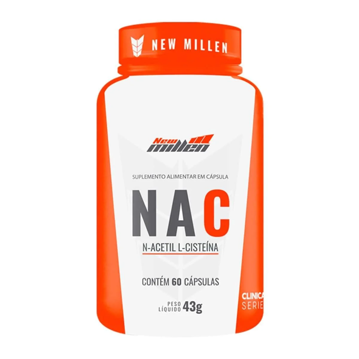 NAC New Millen 60 cápsulas — embalagem