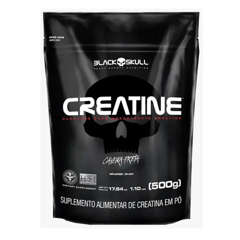 Creatina Black Skull Refil 500g — embalagem