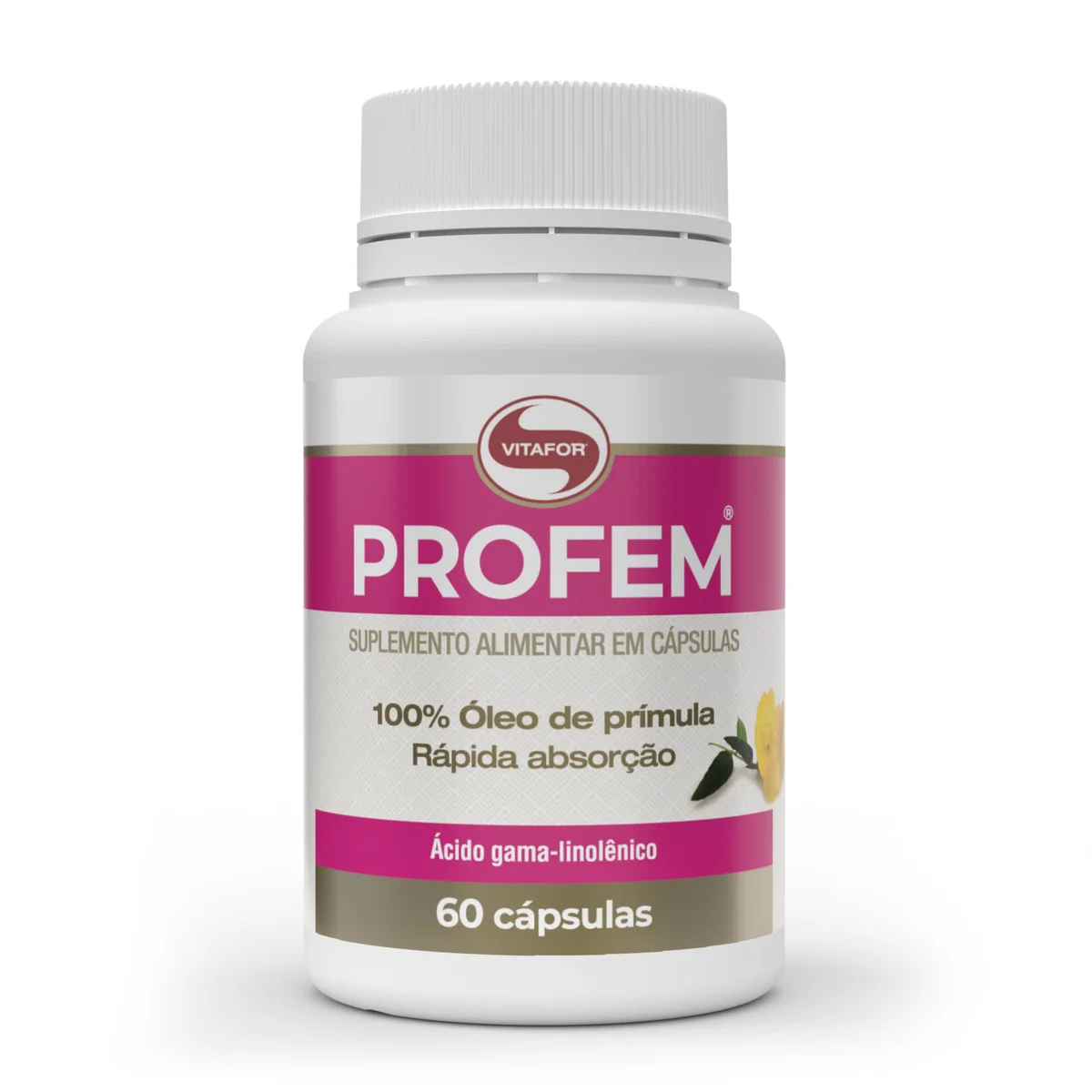 Profem 60 cápsulas Vitafor — embalagem