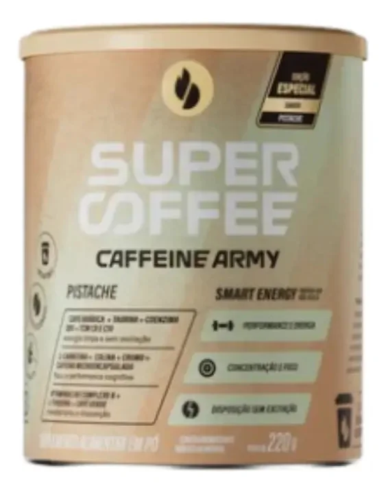 SuperCoffee Pistache 220 g — embalagem Classic Size