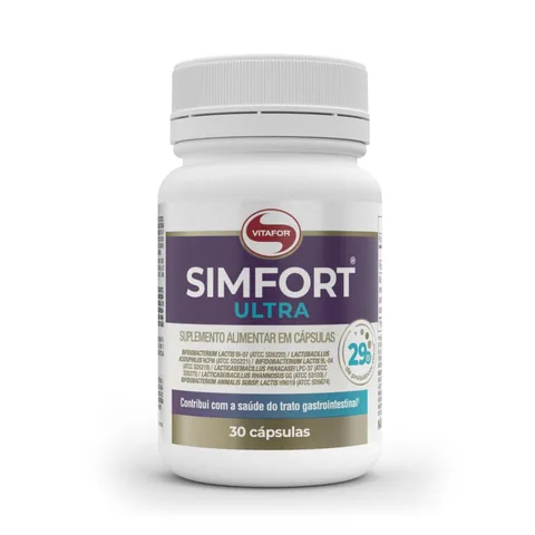 Simfort Ultra 30 cápsulas Vitafor — embalagem