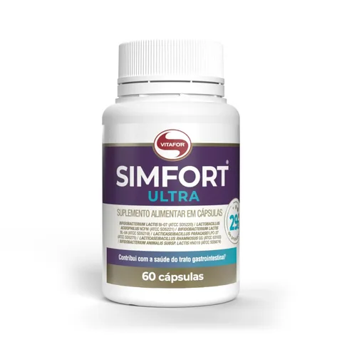 Simfort Ultra 60 cápsulas Vitafor — embalagem