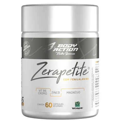 Zerapetite Body Action 60 cápsulas — embalagem