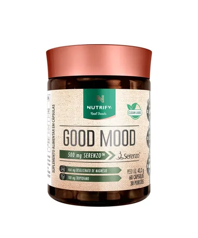 Good Mood Nutrify 60 cápsulas — embalagem