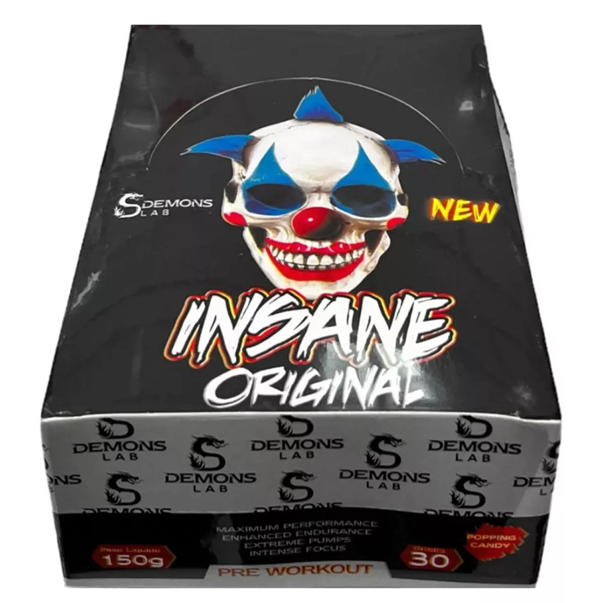 Insane Original Demons Lab Fruit Punch 30 sachês de 5 g — embalagem