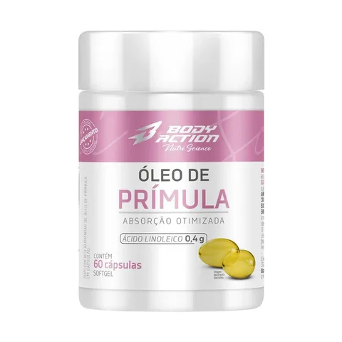 Óleo de Prímula Body Action 60 cápsulas — embalagem