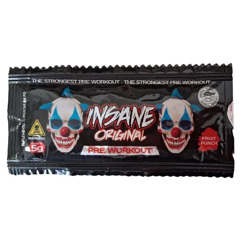 Insane Original Demons Lab Fruit Punch sachê 5 g — embalagem