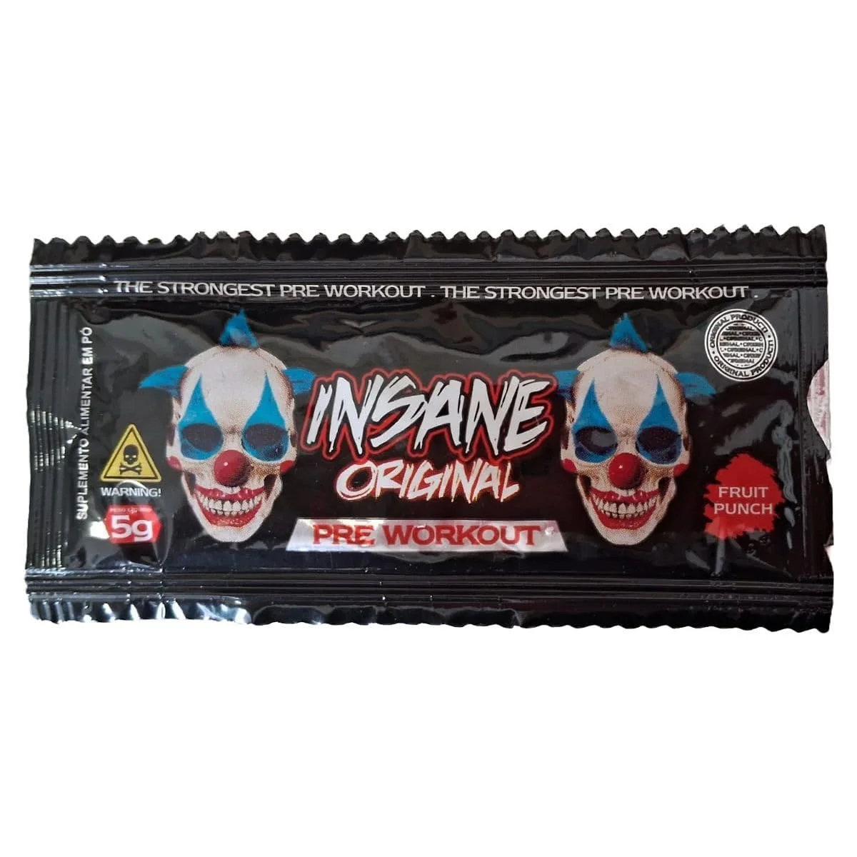 Insane Original Demons Lab Fruit Punch sachê 5 g — embalagem