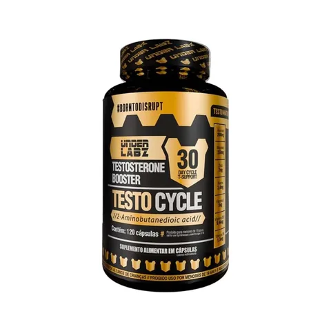 Testo Cycle 120 cápsulas Under Labz — embalagem