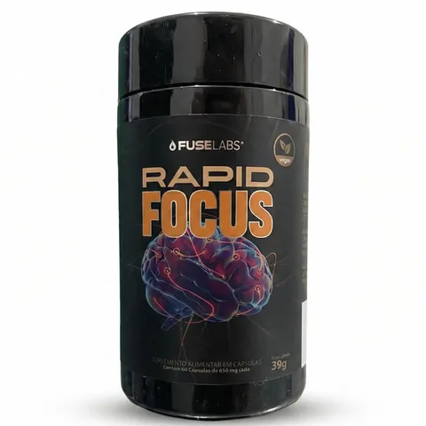Rapid Focus FuseLabs, 60 cápsulas — embalagem